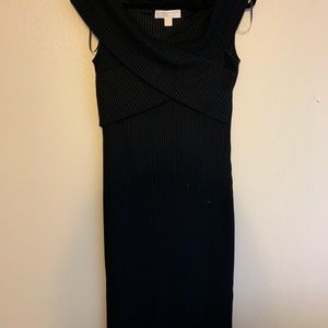 Black Fitted Michael Kors Dress